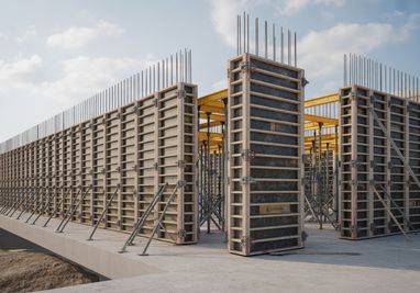 iskele sistemleri, inşaat iskelesi, kalıp iskelesi, teleskopik direk, cup-lock iskele, flanşlı iskele, şantiye ekipmanları, yapı malzemeleri, beton santrali, çimento silosu, Ömür İskele, Ankara iskele